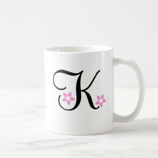 Taza "K " de la flor de Hawaii