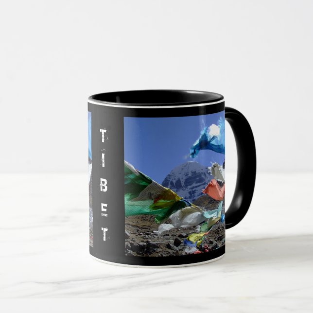 Taza Kailash, montaña sagrada, Tíbet - Himalayas (Anverso derecho)