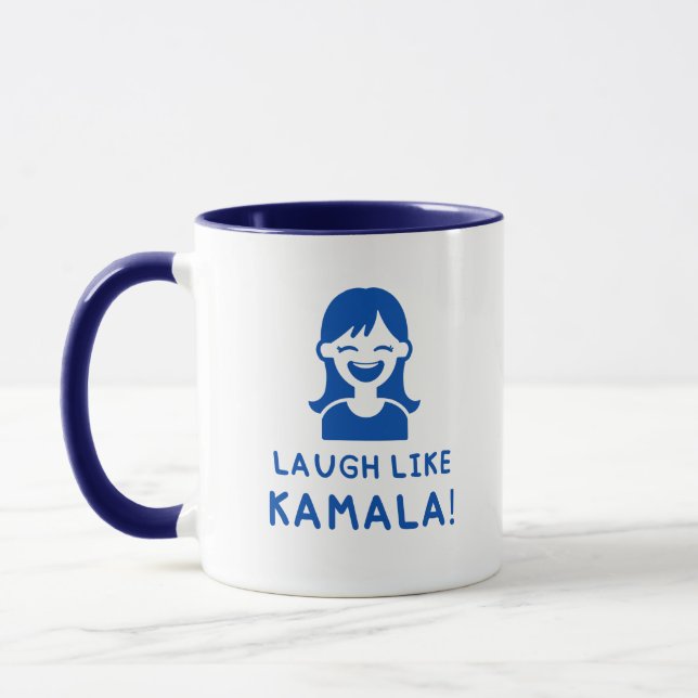 Taza Kamala 2 baila como Kamala, Harris 2024 (Izquierda)