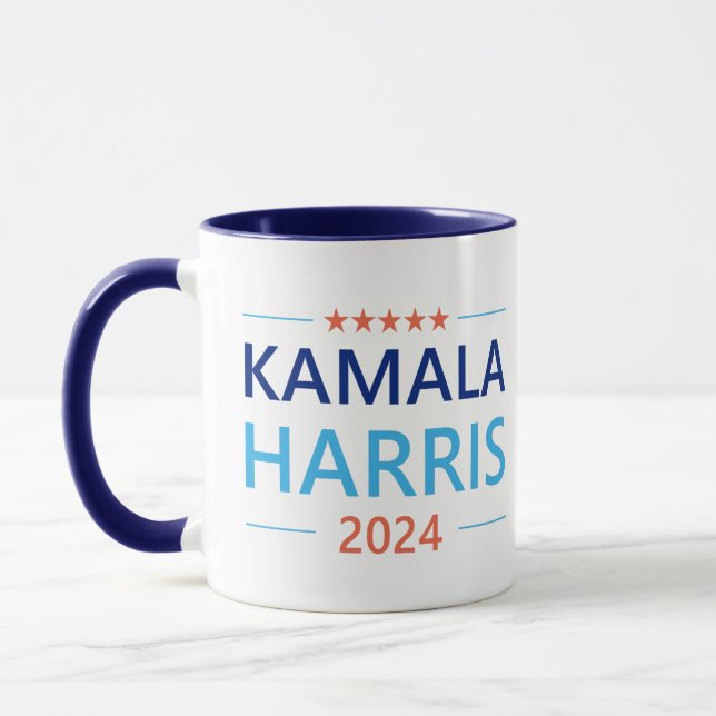 Taza Kamala Harris 2024 para el presidente (Izquierda)