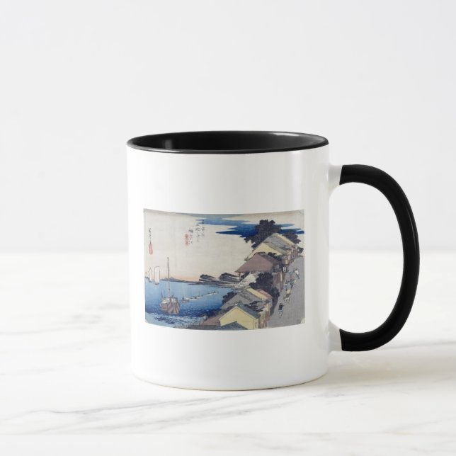 Taza Kanagawa: Opinión el Ridge (Derecha)