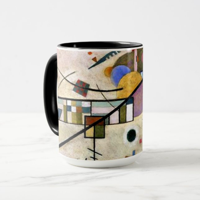 Taza Kandinsky - Acuerdos opuestos, (Anverso izquierdo)