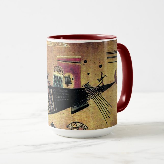 Taza Kandinsky - Caprichoso (Anverso derecho)