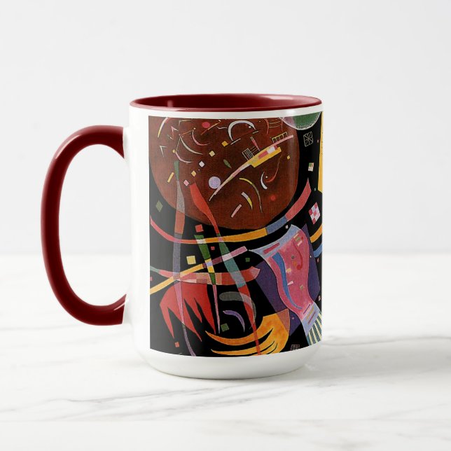 Taza Kandinsky - Composición X (Izquierda)