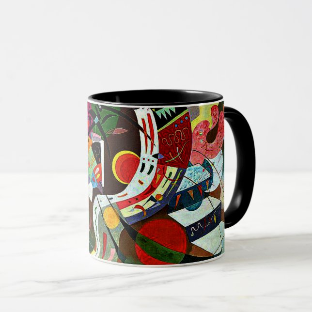 Taza Kandinsky - Curva Dominante (Anverso derecho)