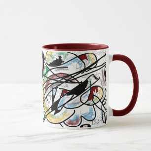 Taza Kandinsky-inspirada