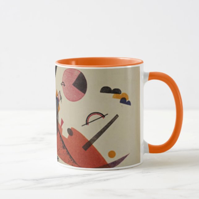 Taza Kandinsky - Naranja (Derecha)