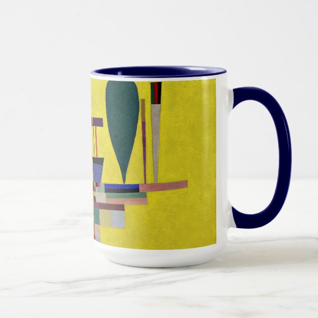 Taza Kandinsky - Pintura amarilla (Derecha)