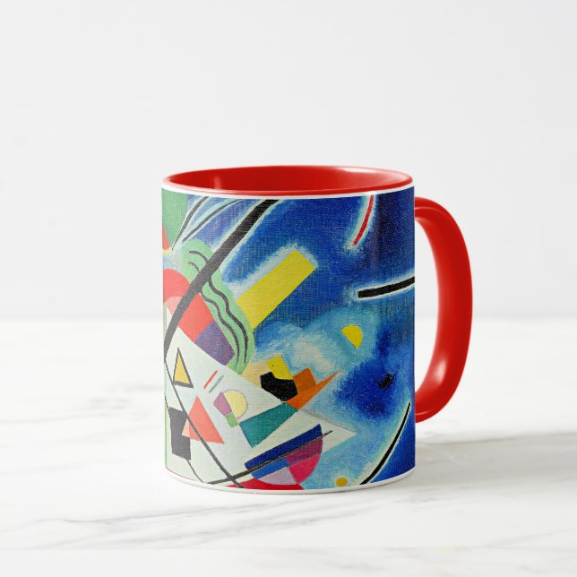 Taza Kandinsky - Pintura azul (Anverso derecho)