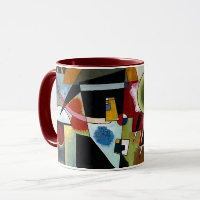 Taza Kandinsky - Swing, pintura popular, (Anverso izquierdo)
