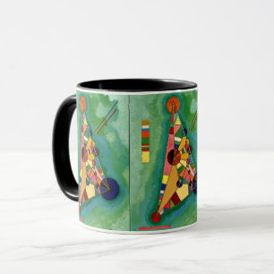 Taza Kandinsky - Triángulo Multicolor,