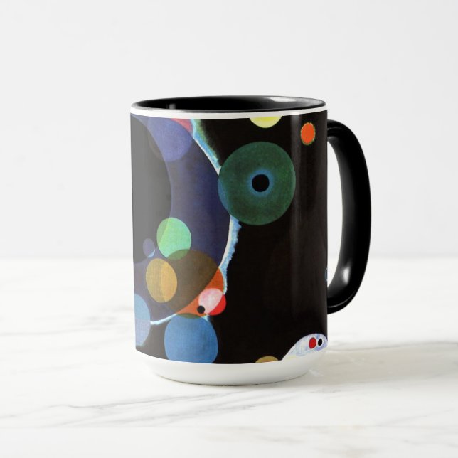 Taza Kandinsky - Varios Círculos (Anverso derecho)