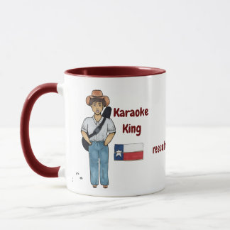 Taza Karaoke King Mug