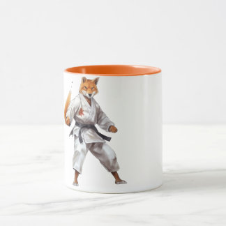 Taza Karate Fox mug