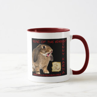 Taza ¡Karmas del conejito!