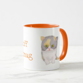 Taza Katie kitten linda mugre personalizada