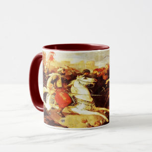 Taza Kaur - arte histórico sikh #5 - marrón