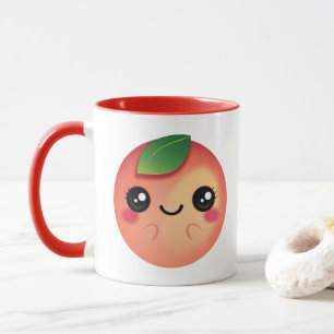 Taza Kawaii Peach