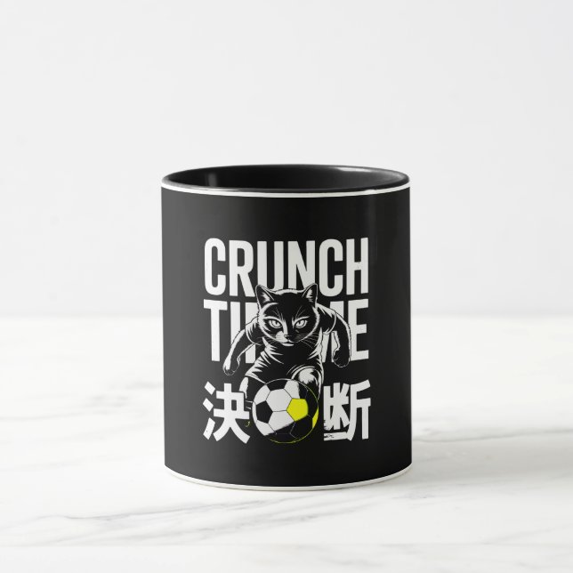 Taza Kawaii Soccer Cat Mugs - Game Day Motivation (Centro)