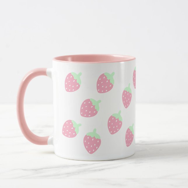 Taza Kawaii Strawberry Mug (Izquierda)