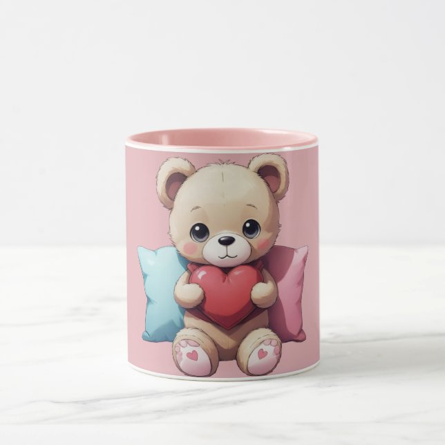 Taza Kawaii Teddy Bear (Centro)