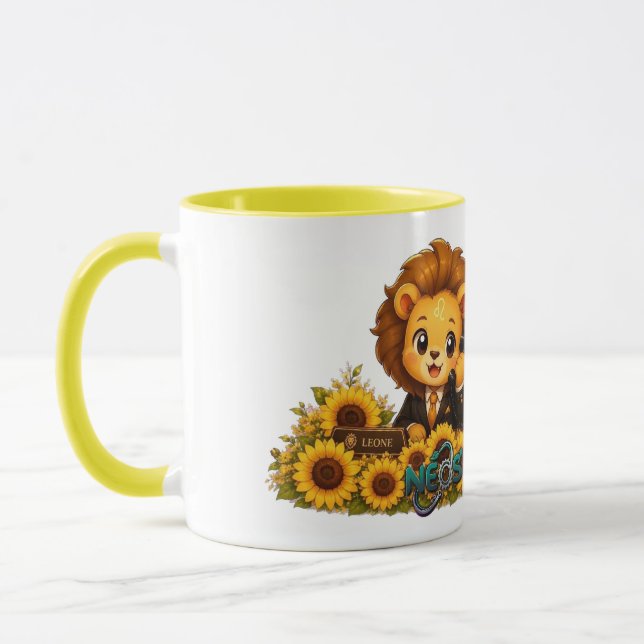 Taza Kawaii Zodiac Neos Leo (Izquierda)