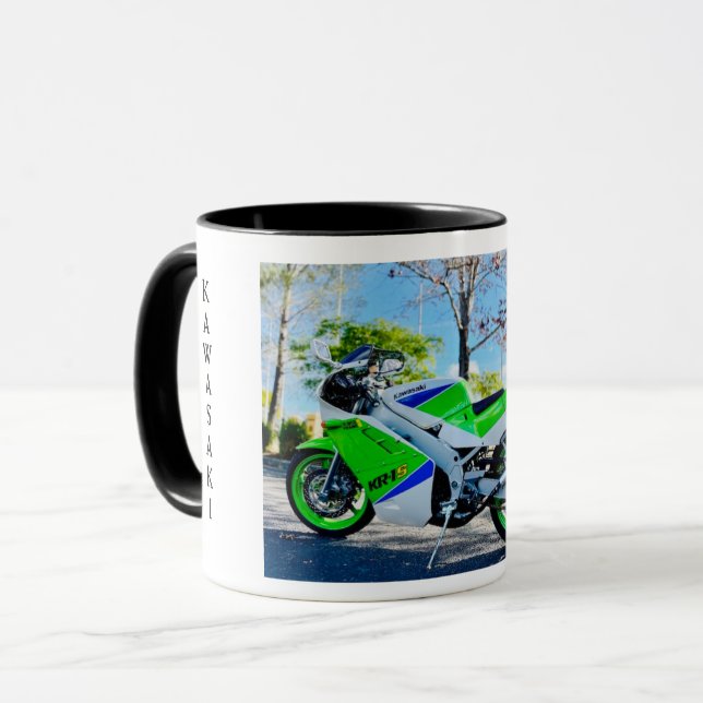 Taza Kawasaki KR 1S - Mug (Anverso izquierdo)
