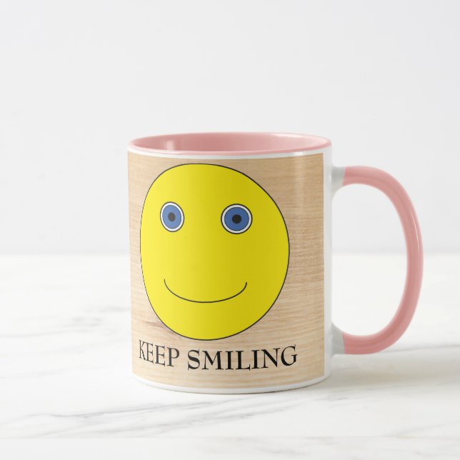 Taza Keep Smiling (Derecha)