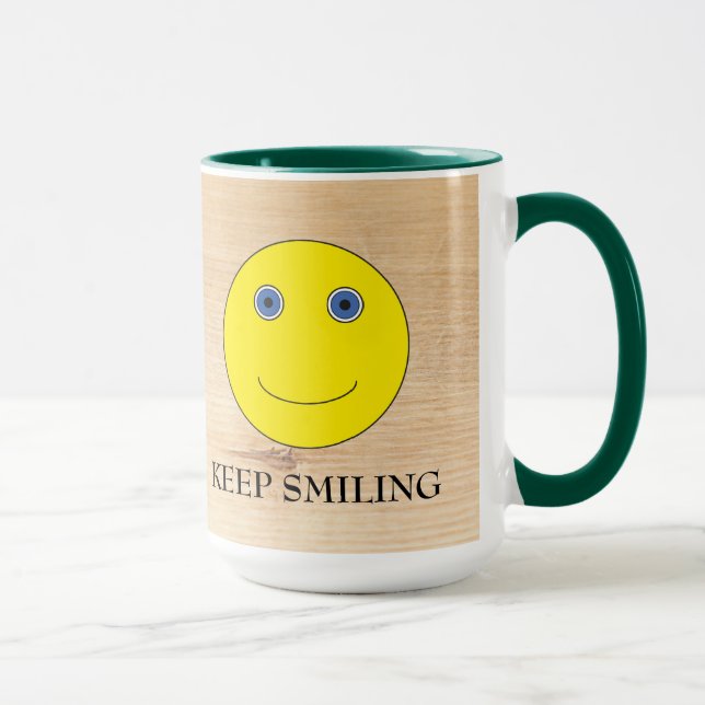 Taza Keep Smiling (Derecha)