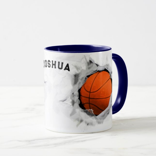 Taza Keepsake Mug de Guay Basketball (Anverso derecho)