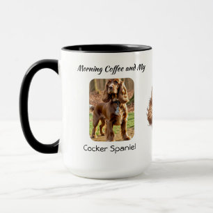 Taza Keepsake Photo Cocker Spaniel Personalize