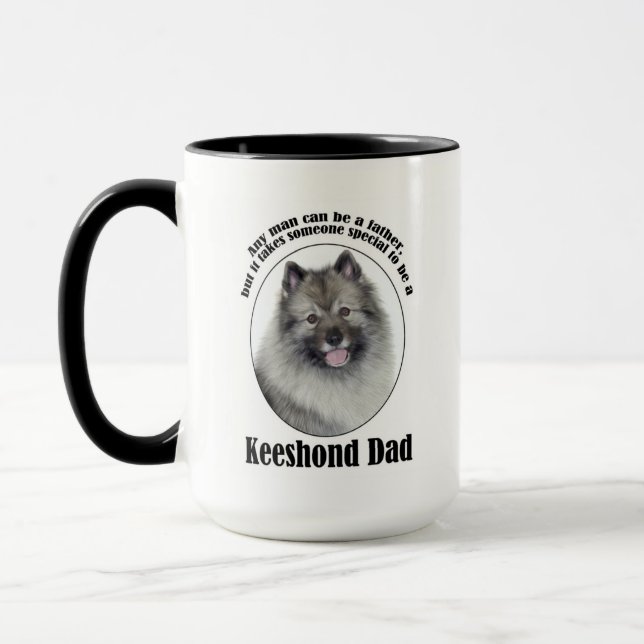 Taza Keeshond Dad (Izquierda)