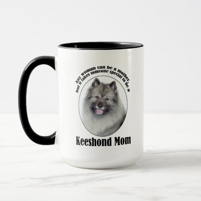 Taza Keeshond Mom (Izquierda)