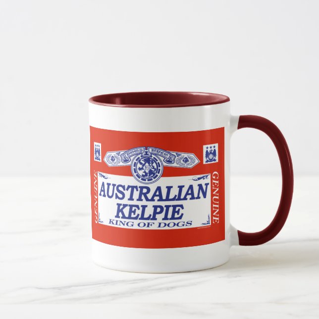 Taza Kelpie australiano (Derecha)