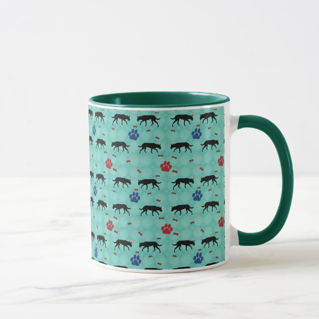 Taza Kelpie australiano (Derecha)