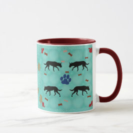 Taza Kelpie australiano