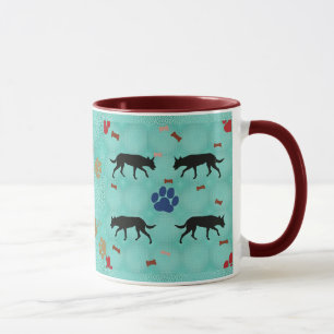 Taza Kelpie australiano