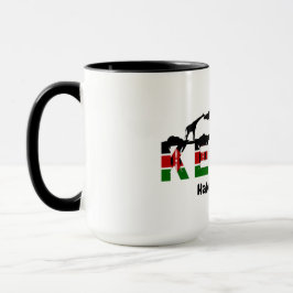 Taza Kenya Hakuna Matata Coffee Mug: African Decor
