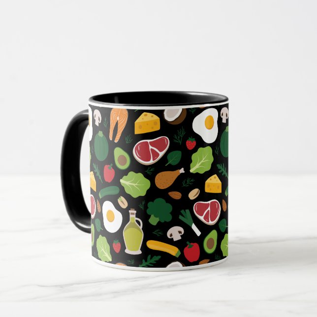 Taza Keto Coffee Mug (Anverso izquierdo)