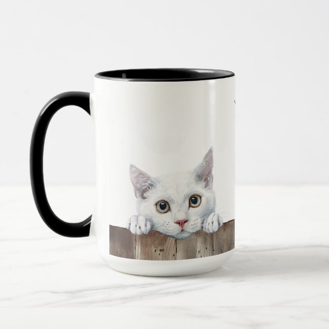 Taza Khao Manee Cat Mug (Izquierda)