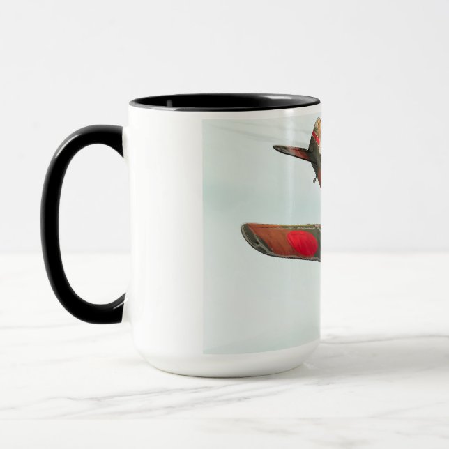 Taza Ki-43 Oscar airplane Mug (Izquierda)