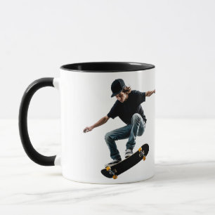 Taza Kickflip a la órbita lunar