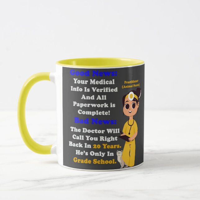 Taza Kid Vet Nurse (Izquierda)