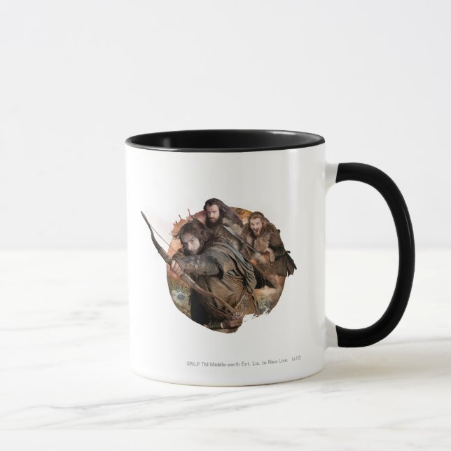 Taza Kili, THORIN OAKENSHIELD™, and Fili (Derecha)
