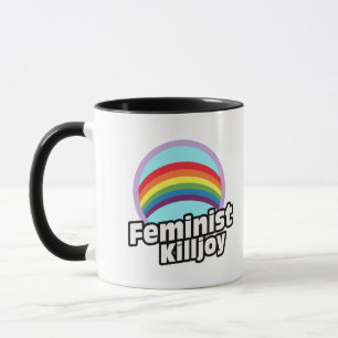 Taza Killjoy feminista - Killjoy del arco iris --
