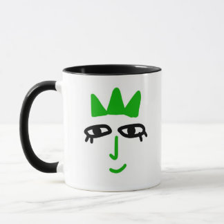 Taza King Green Mug