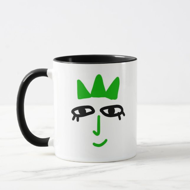 Taza King Green Mug (Izquierda)
