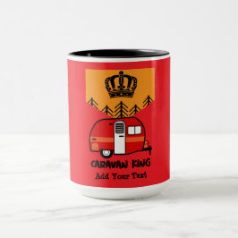 Taza King of the Camper - Gracioso Camping RV
