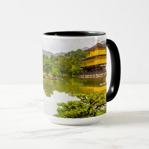 Taza Kinkaku-ji O Pabellón Y Estanques De Oro, Kioto