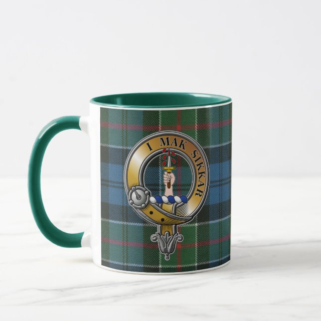 Taza Kirkpatrick Tartán y Badge (Izquierda)
